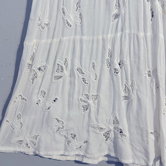 Johnny Was Lupita Eyelets Tiered Pants 2 pieces - Picture 6 of 10